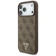 Чохол Guess 4G Strap Triangle Logo для iPhone 17 Pro Max Brown with MagSafe (GUHMP17XP4TSDPPSW) - зображення 3
