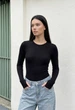 Женское боди стаф черное элегантное Staff q black M (394649) - изображение 4