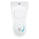 Унітаз підлоговий Qtap Evia Ultra Quiet 630×350×795мм безобідковий з сидінням Soft close білий (QTEVI27W49258) - изображение 2