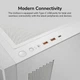 Корпус Cougar Uniface White без БЖ - зображення 8