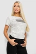 Футболка AGER S Молочна 221R3302 - зображення 3