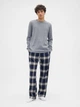 Пижамные штаны мужские хлопковые GAP 260524806 XL Синие (1159863204) - изображение 3