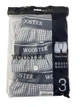 Набор трусов шорты мужской WOOSTER 193130 L 3 шт Cерый (2200005112472) - изображение 2