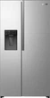 Холодильник SBS Gorenje, 179х62х91см, 2 двері, 347(181)л, А+, NF+, Інв., Зона св-ті, диспенсер, Внутр. Диспл, нерж - зображення 1