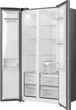 Холодильник SBS Gorenje, 179х62х91см, 2 двері, 347(181)л, А+, NF+, Інв., Зона св-ті, диспенсер, Внутр. Диспл, нерж - зображення 6