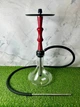 Кальян Aroma Hookah Red Wood Edition — высокий кальян 60 см с красной деревянной накладкой и шахтой из нержавеющей стали - изображение 1