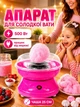Апарат для приготування солодкої вати Cotton Candy Maker, Рожевий - зображення 1