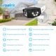 Внешняя IP-камера видеонаблюдения Reolink Duo 2 PoE Series P730 8 МП IP66 RJ-45 White - изображение 4