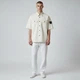 Мужская рубашка в стиле Stone Island Old Effect Short Sleeve Overshirt, цвет Sand размер L (SI11005.2L) - изображение 3