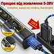 Мощный паяльник с регулировкой температуры S-108 для плат и проводов напряжение 5-28В паяльный набор с подставкой и проводом Type-C с жалом типа "топорик" - изображение 5