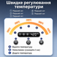 Паяльник акумуляторний з регулюванням температури та дисплеєм С200S пацює від повербанка 5В та розетки набір з припоєм та підставкою 3 жала - зображення 11