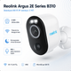 Внешняя IP-камера видеонаблюдения Reolink Argus 2E Series B310 3 МП IP65 Wi-Fi White - изображение 2