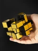 Головоломка Дзеркальний кубик 3x3 MoYu MeiLong Mirror Cube Золотий - зображення 4