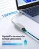 Адаптер Cable Matters с USB Type-C на Gigabit Ethernet Adapter 1Gbps (внешняя сетевая карта) серый - изображение 2