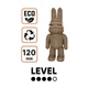 3D Пазл Картонний Cartonic Арт Заяць Art Bunny 160 деталей - зображення 6