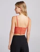 Топ Bershka цегляний HXCZU771 M - зображення 4