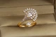 Кольцо Xuping Jewelry Пава рояль р 18 золотистое - изображение 1