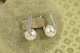 Сережки Xuping Jewelry Зорепад з перлиною 2 см сріблясті - зображення 2