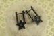 Сережки Xuping Jewelry Тінь Сіріуса 2,4 см блек ган - зображення 1