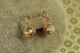 Серьги Xuping Jewelry Сияние шампани с камнями Сваровски 1,7 см золотистые - изображение 1