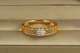 Кольцо Xuping Jewelry Первоцвет р 21 золотистое - изображение 1
