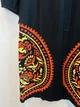 Жіноча вишита сукня міді з поясом SEAM MKSMV107/922 - 46/48, Чорний - зображення 6