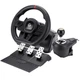 Руль для гоночных игр GamePro RW038PM – поворот 270°, 2 вибромотора, 6 скоростей, X-Input/D-Input, аудиоразъем(DL_9795E505ABC9) - изображение 1