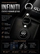 Брелок натуральная кожа Infiniti ручная робота 40 мм - изображение 4