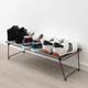 Полиця для взуття IKEA GREJIG, сірий, 206.200.61 - изображение 2