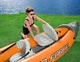 Надувний каяк Bestway Lite-Rapid X2 65077 – 2-місний байдарка 321×88×42 см, вантажопідйомність до 160 кг, у комплекті 2 весла та насос - зображення 4