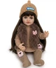Реалістична Кукла Реборн 55 см повністю вінілова Doll Reborn Baby К0100203 - зображення 5