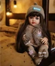 Реалістична Кукла Реборн 55 см повністю вінілова Doll Reborn Baby К0100203 - зображення 6