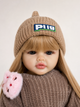 Реалистичная кукла Реборн 55 см полностью виниловая Doll Reborn Baby К0100305 - изображение 2