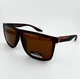 Солнцезащитные Очки-Wayfarer GREY WOLF GW5063 C.03P Поляризационные Коричневые Мужские - изображение 5