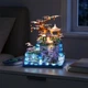 Конструктор Китайский дом Сакура с LED подсветкой 2436 деталей с водопадом для детей и взрослых - изображение 9
