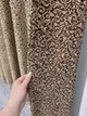Комплект готовых штор VR-Textil Софт Вензель № 2043ш(Б) Бежевый с шоколадным 150х275 см 2шт (33-1062) - изображение 6