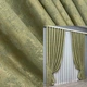 Комплект готовых штор VR-Textil Жаккард Sultan YL № 1213ш Оливковый 150х250 см 2 шт (39-650) - изображение 1