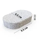 Пемза пенка Classic Stone Oval натуральная 9.6х6.3 см набор 2 шт. - изображение 5