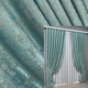 Комплект готових штор VR-Textil Жакард Sultan YL № 1292ш Бірюзовий 100х270 см 2 шт (31-563) - зображення 1