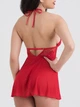 Еротичний прозорий пеньюар Lovehoney 3XL червоного кольору - зображення 2
