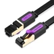 Патч-корд Vention CAT7 SSTP Ethernet, 10 m, Black (ICABL) - изображение 1