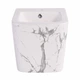 Біде підвісне Qtap Tern 520x350x330 мм, Marble QT17551303GMR - зображення 3