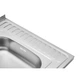 Кухонна мийка накладна Kroner KRP Dekor 6060L06160 (CV022812) - зображення 5