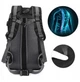Рюкзак спортивный для ноутбука 17.4 Voltronic Alaska 40L 52x31x23cm Black - изображение 4