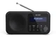 Радиоприемник портативный Sharp DRP420BK Black DAB+, FM, Bluetooth, батарейки, сеть - изображение 1