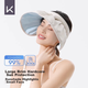 Солнцезащитная шляпа Keep Sun Protection Hat, для активного отдыха [защита от УФ-излучения], летняя широкополая шляпа для походов, цвет Moon White. - изображение 4