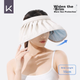 Солнцезащитная шляпа Keep Sun Protection Hat, для активного отдыха [защита от УФ-излучения], летняя широкополая шляпа для походов, цвет Moon White. - изображение 6
