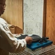 Вініловий програвач із вбудованим фоноректором Argon Turntable MK2 Atlantic Blue - зображення 8