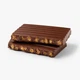 Блок темного шоколаду Spacefood Space Chocolate Orange Crunch, 10*25 грам - Апельсин - зображення 3