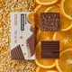 Блок темного шоколаду Spacefood Space Chocolate Orange Crunch, 10*25 грам - Апельсин - зображення 5